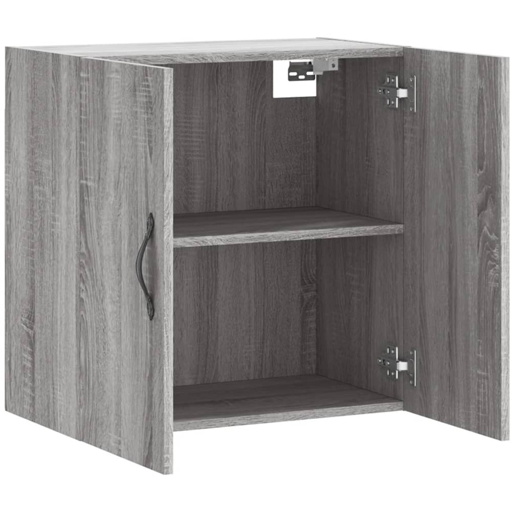 vidaXL 2 Door Grey Sonoma Oak Wall Cabinet Image 6