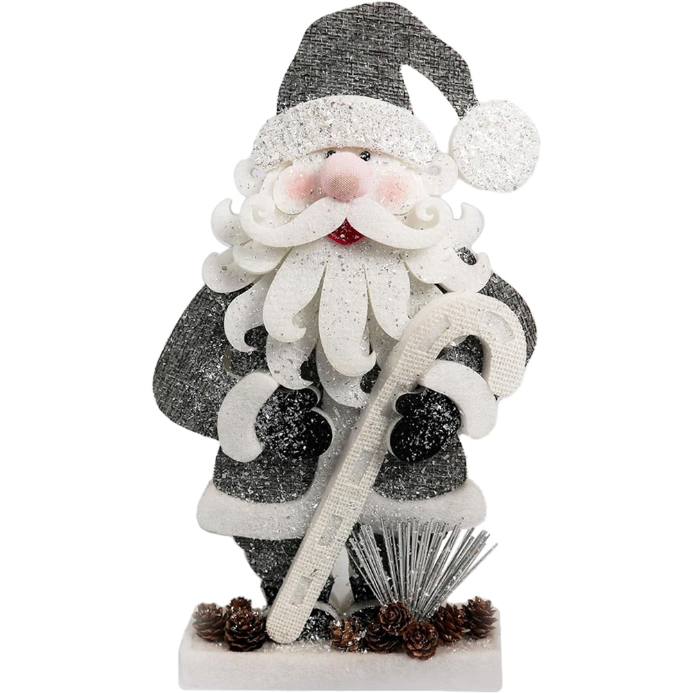 Shatchi Santa Glitter Foam Figurine Christmas Decoration 42cm Image 1