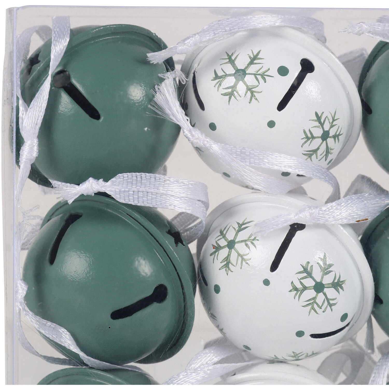 Pack of 12 Mini Cottage Bells - Sage Image 4