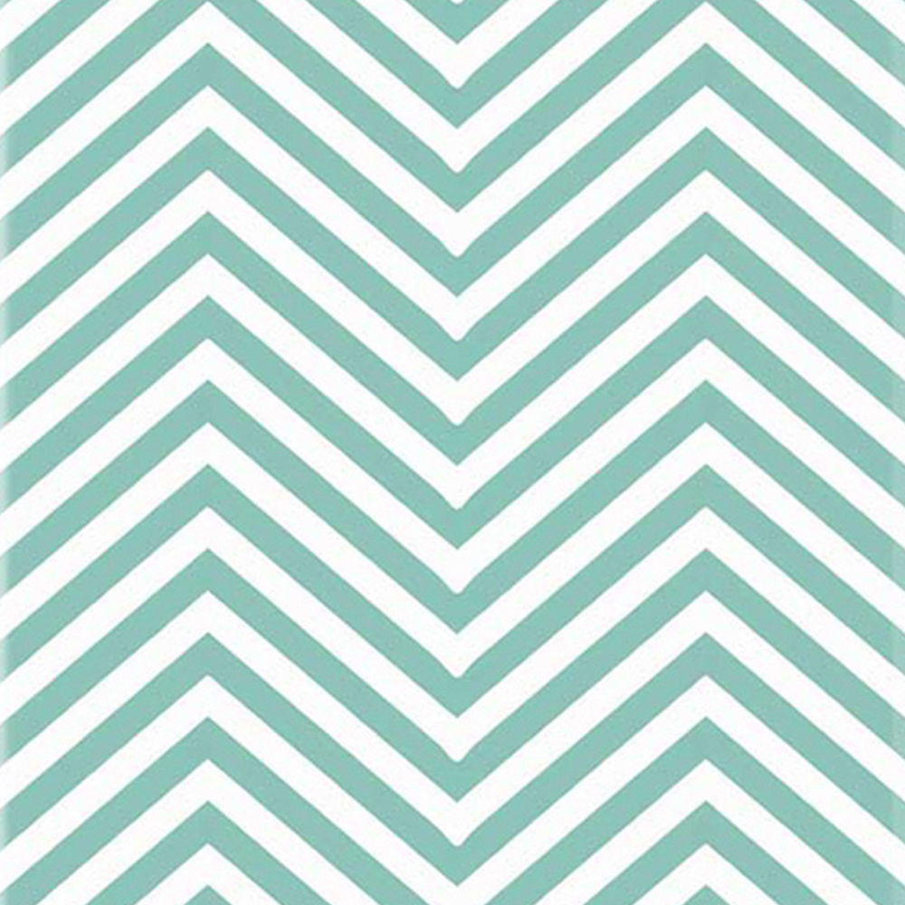 Warren Reed Designer Large Geometric Chevron Pattern Suitcase Image 3
