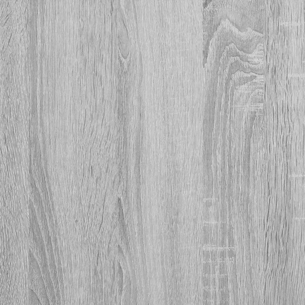 vidaXL 2 Door Grey Sonoma Wooden Wardrobe Image 9