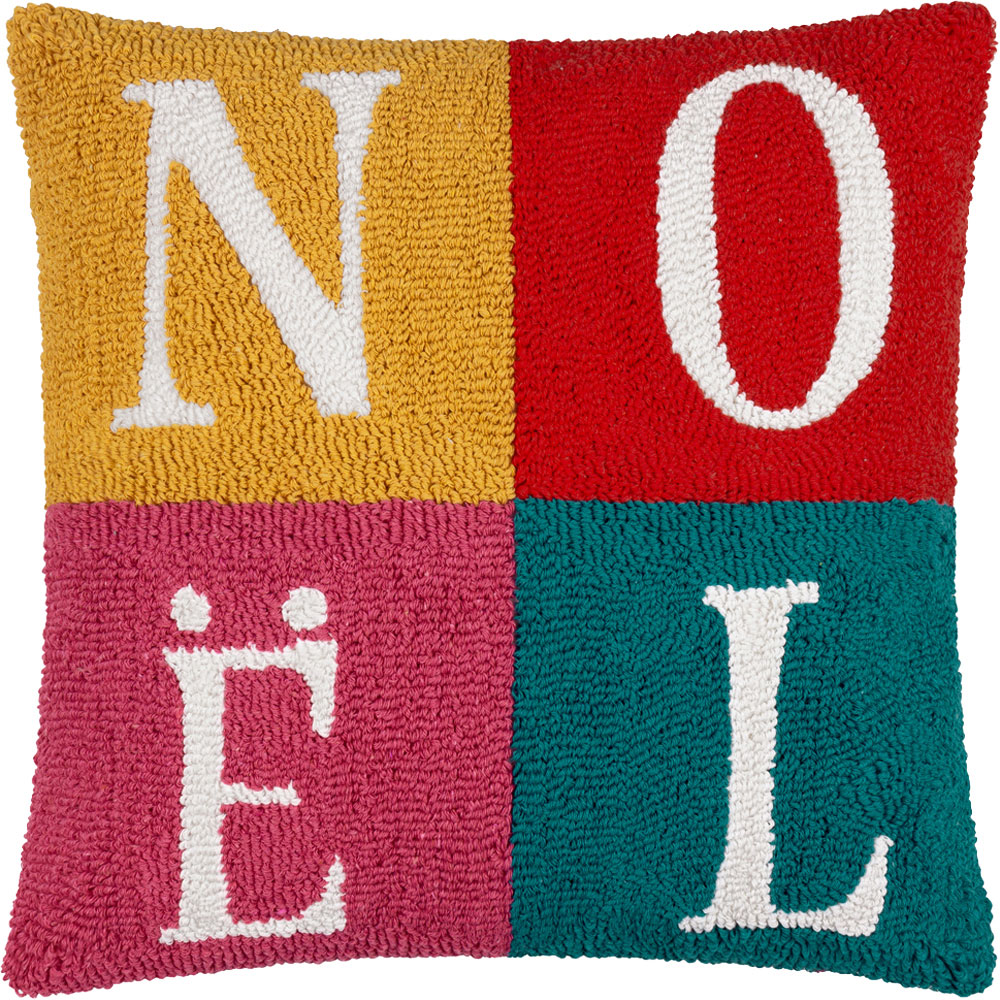 Furn Multicolour Noelle Loop Tufted Cushion 45 x 45cm Image 1