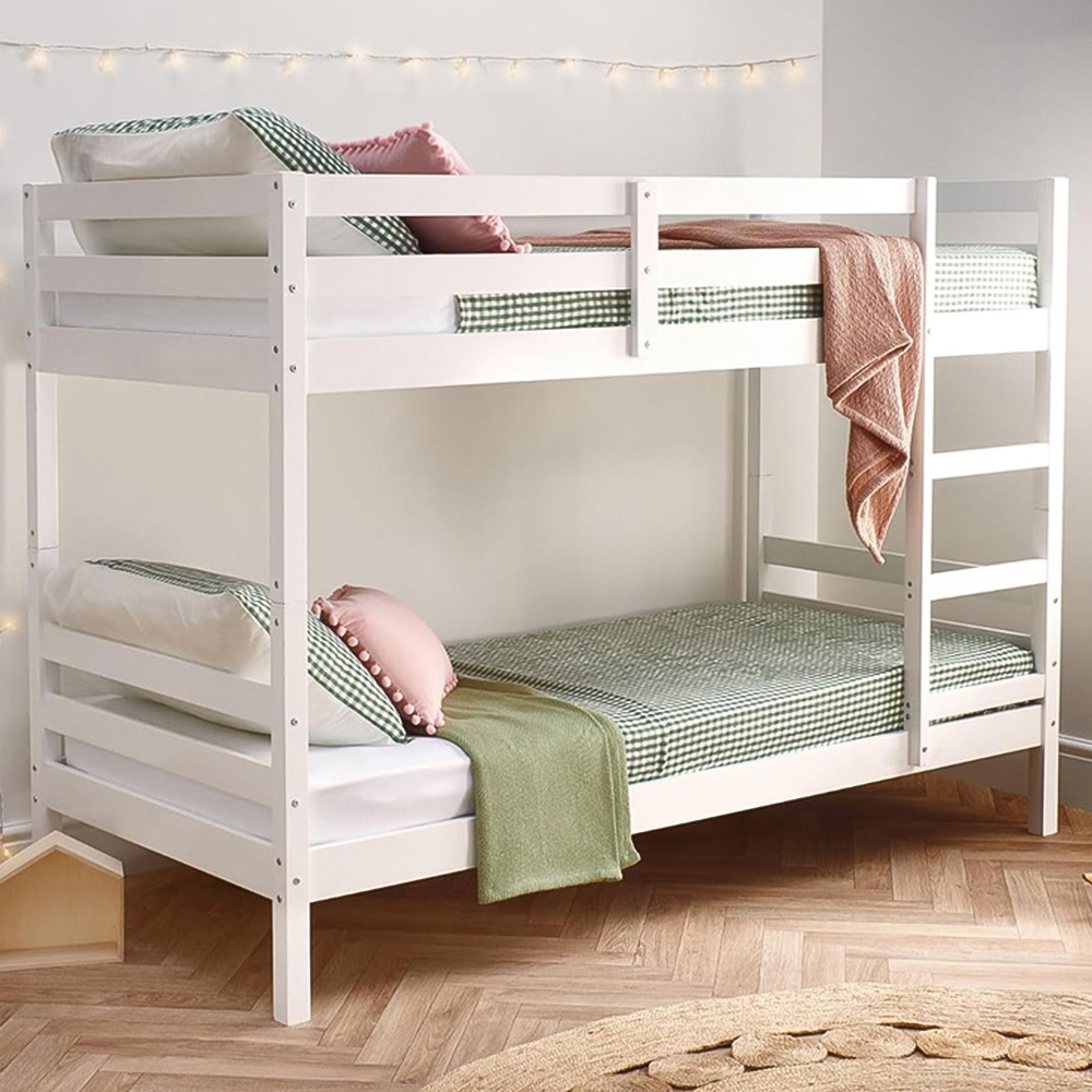 Home Treats Single Children's Wooden Splitable Bunk Bed Image 1