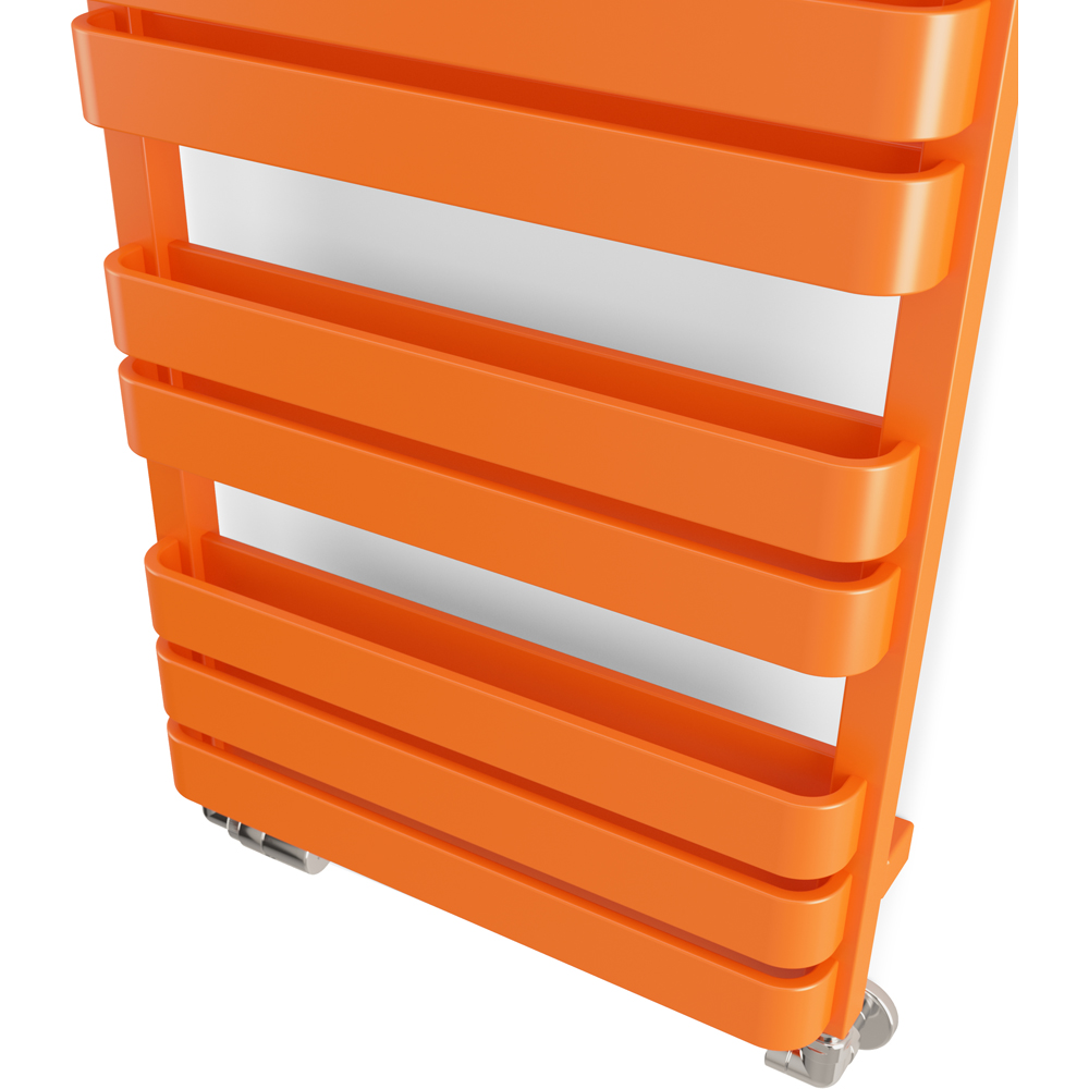 Terma Warp T Bold Matt Orange Heated Towel Rail 1569 BTU 655 x 500mm Image 5