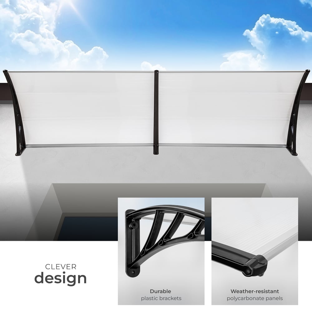 tectake Transparent Canopy 3 x 0.9m Image 6