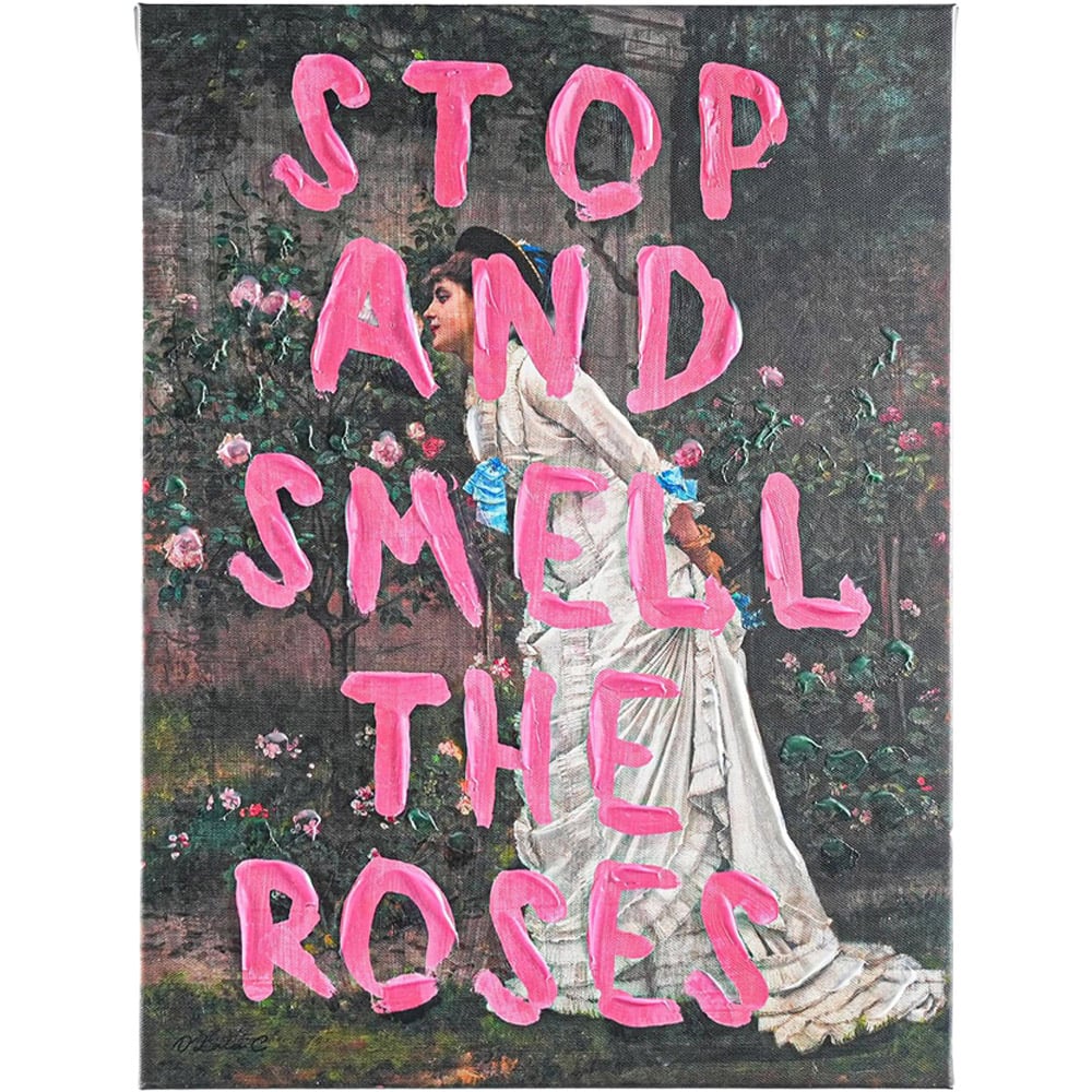 Vintage Revival Catchphrase Canvas - Multicolour Image 1