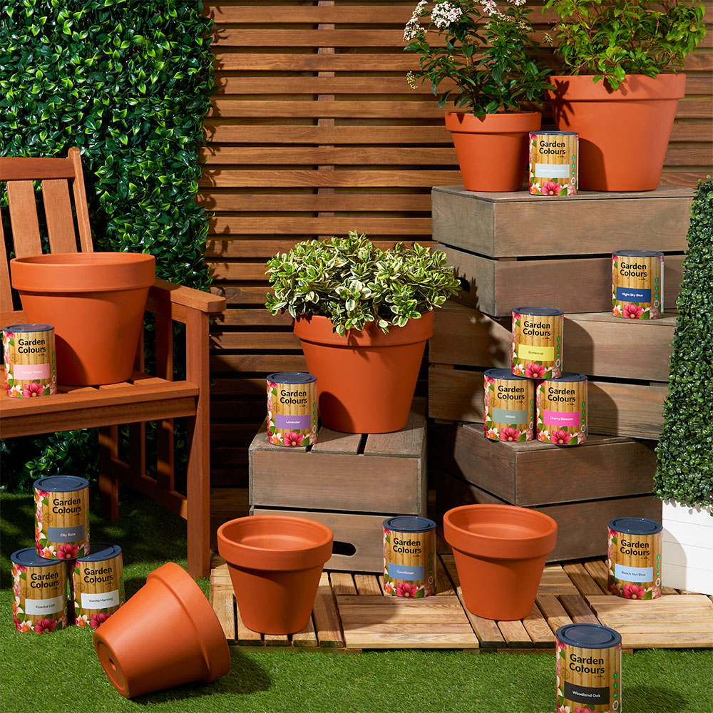 Wilko Garden Colours Willow Wood Paint 1L Image 6