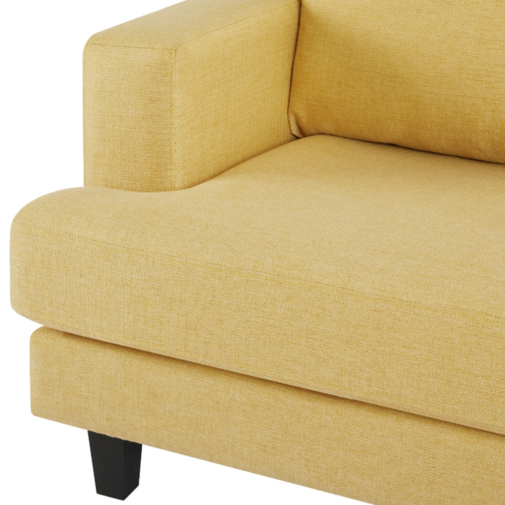 Home Detail Dale 2 Seater Mustard Linen Sofa Image 6