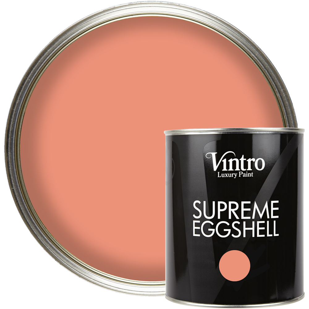 Vintro Paint Porto Terracotta Eggshell Paint 1L Image 1