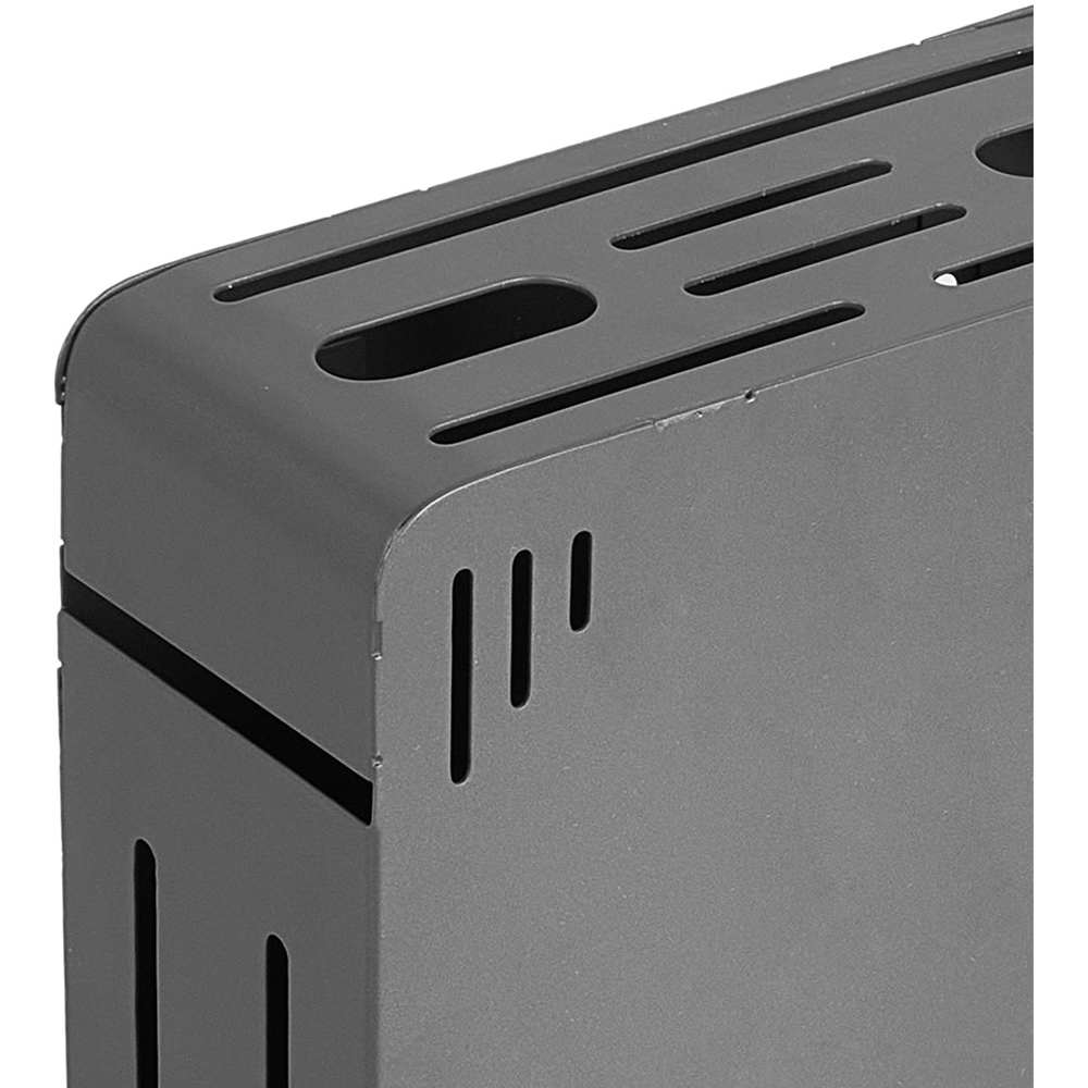 Living and Home Grey Wall-Mounted Kitchen Knife Storage Rack Image 5