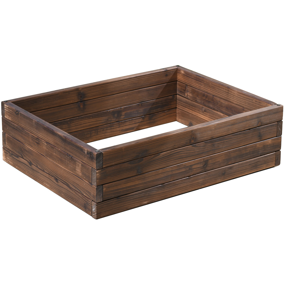 Garden Gear Wooden Raised Garden Bed 80 x 60cm Image 1
