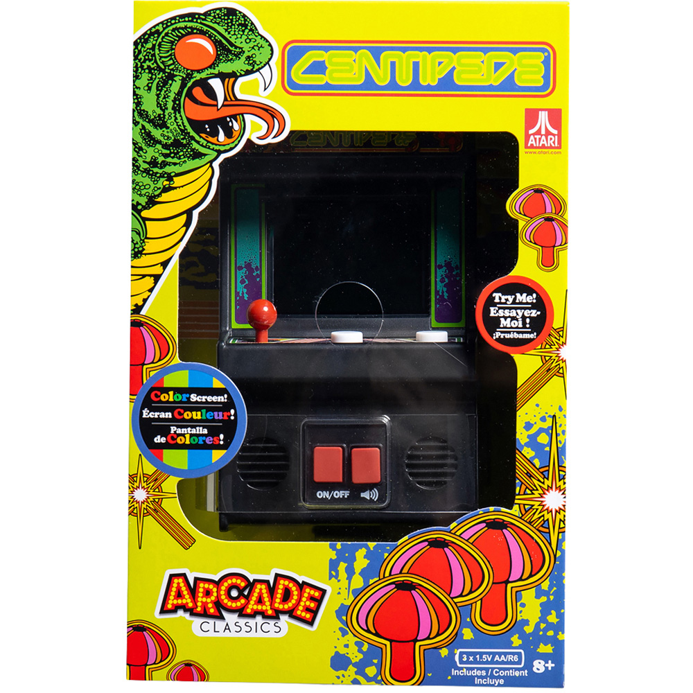 Basic Fun Arcade Classics Centipede Handheld Electronic Arcade Game Image 5