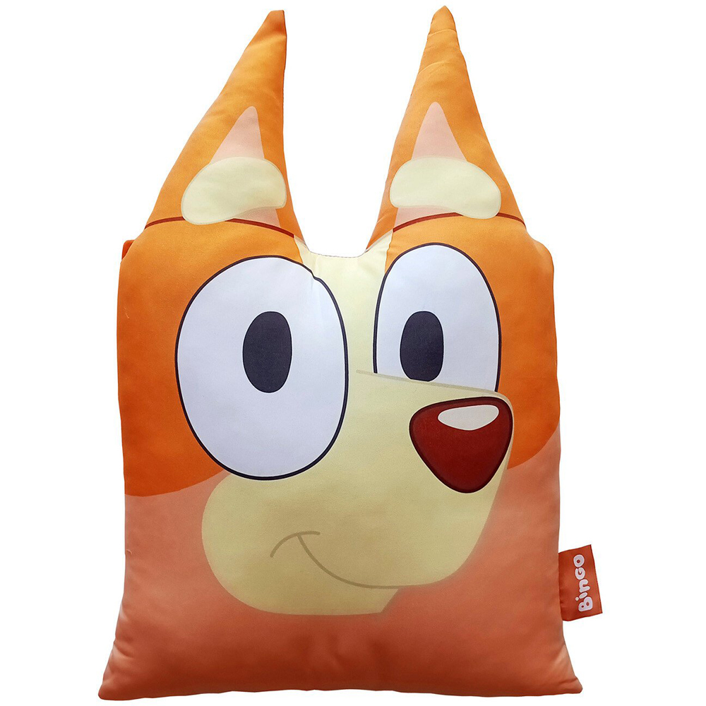 Bingo Shaped Cushion - Orange Image 1