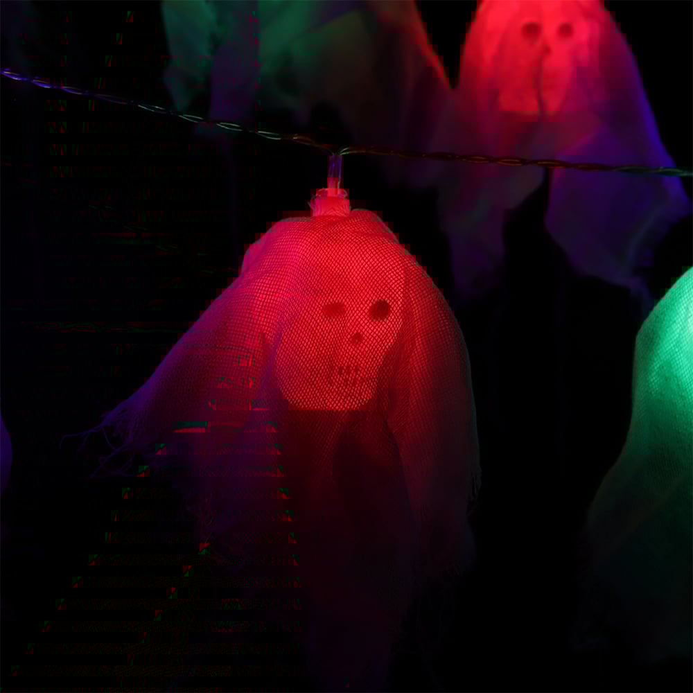Living and Home 3m Halloween Skull 20 LED String Light Image 5