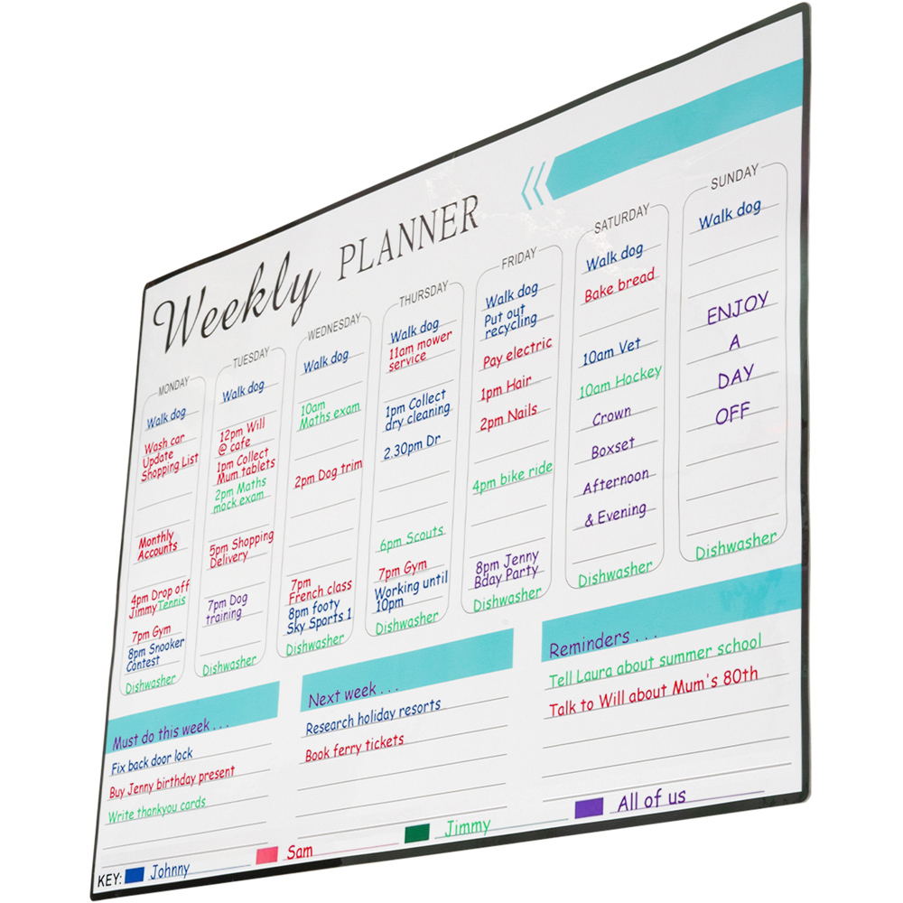 SA Products Weekly Planner Magnetic Whiteboard Image 4