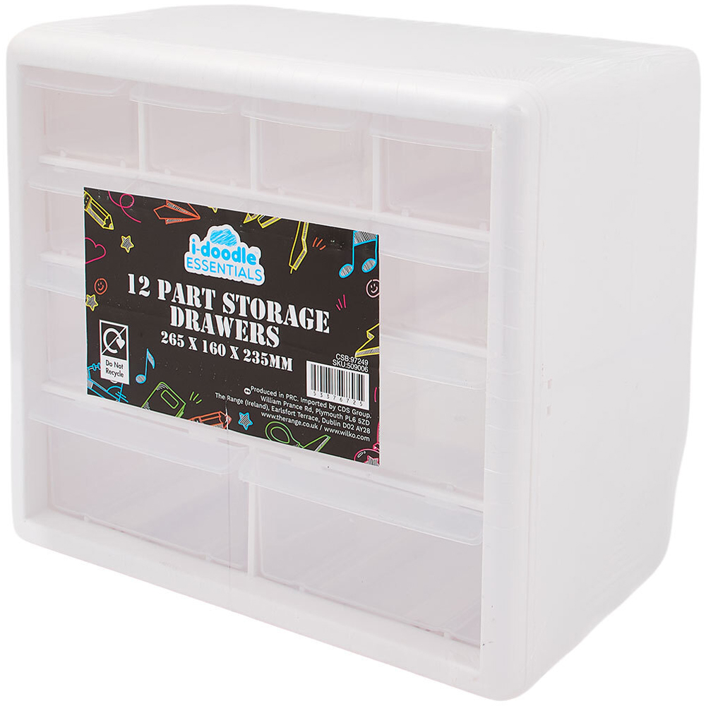 12 Part Storage Drawers Image 7
