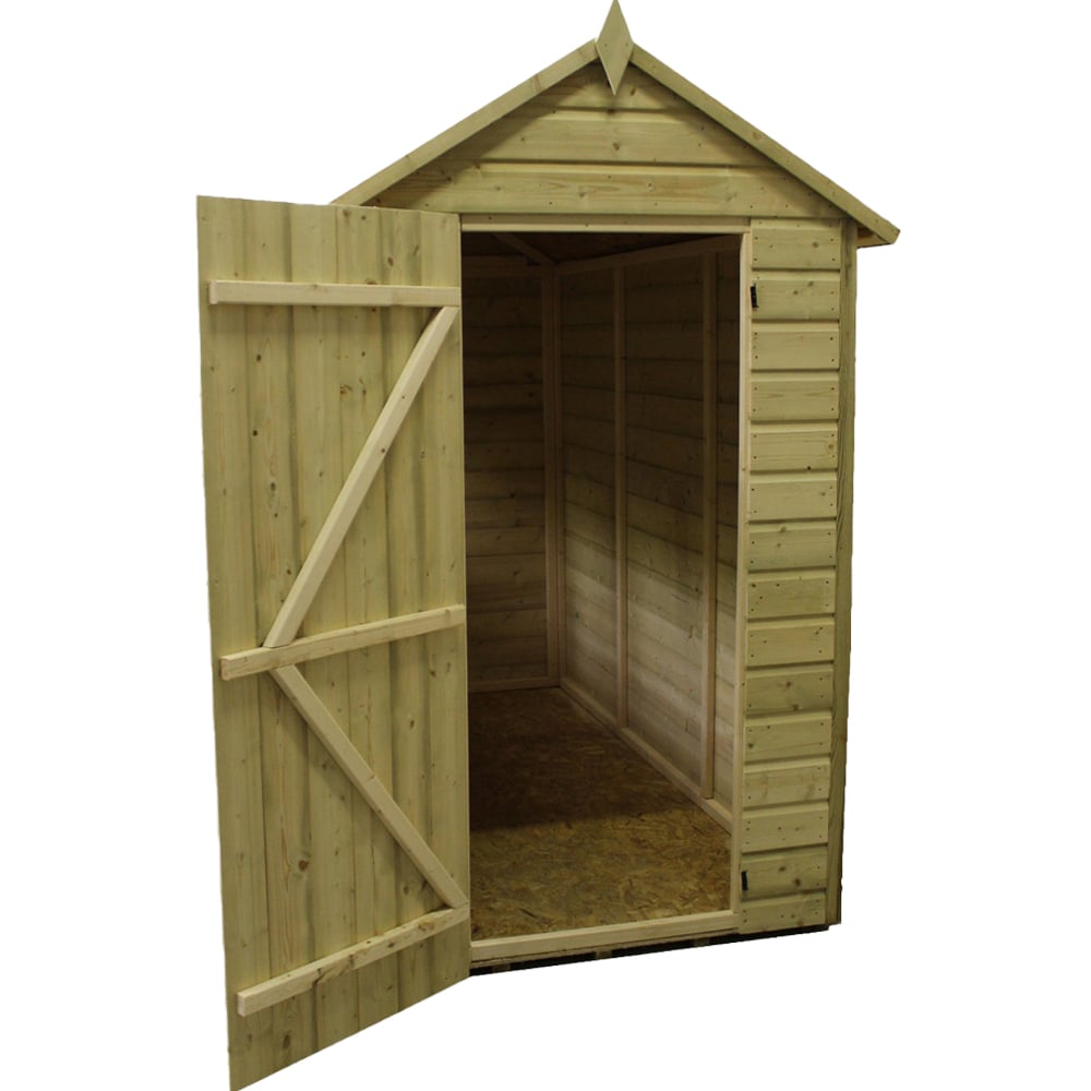 Empire Sheds 9200 4 x 7ft Tongue and Groove Apex Garden Shed Image