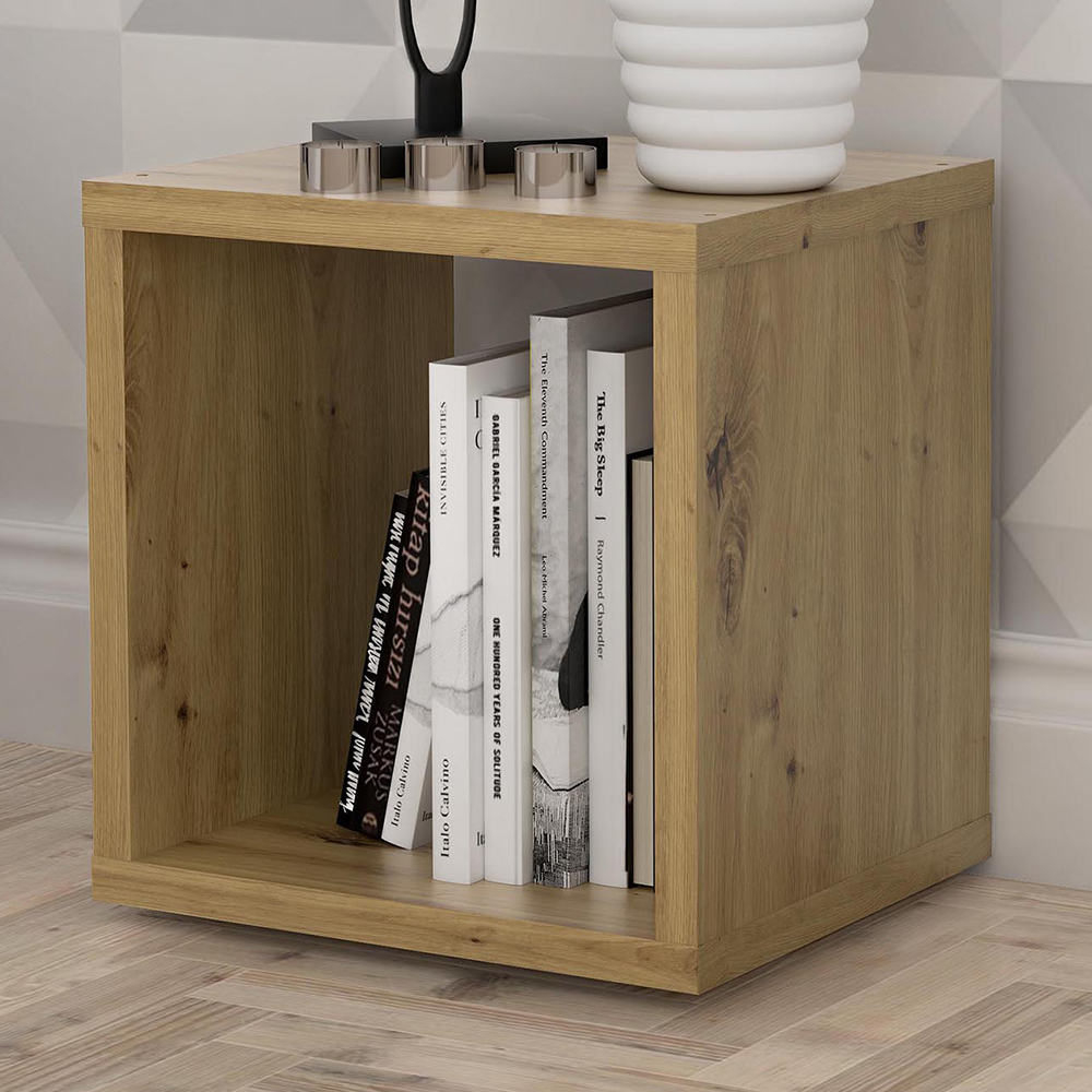 Florence Mauro Artisan Oak Bookcase Image 1