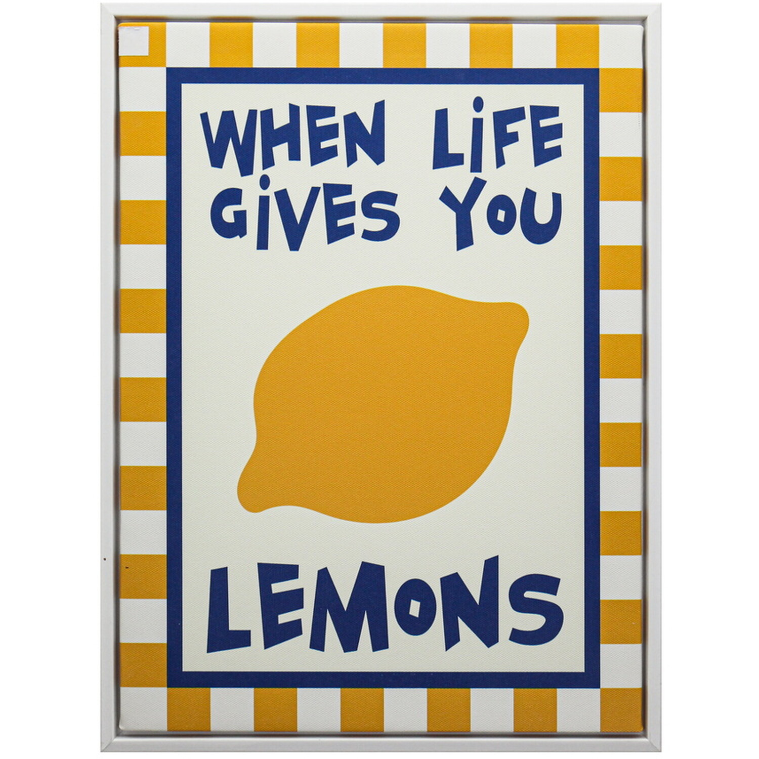 Graphic Slogan Framed Art Image 5