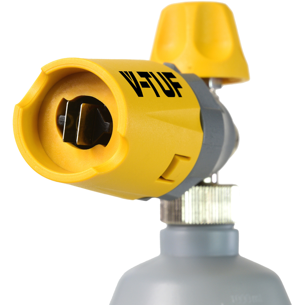 V-TUF tufFOAM KTQ MALE QR Corrosive Resistant Cannon with 1 Litre Bottle Image 4