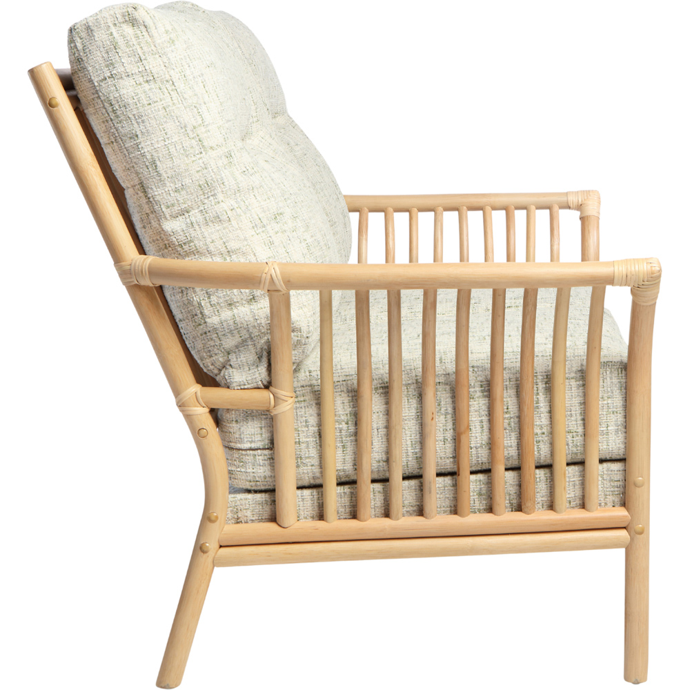 Desser Solo 2 Seater Natural Rattan Apple Crumble Sofa Image 4