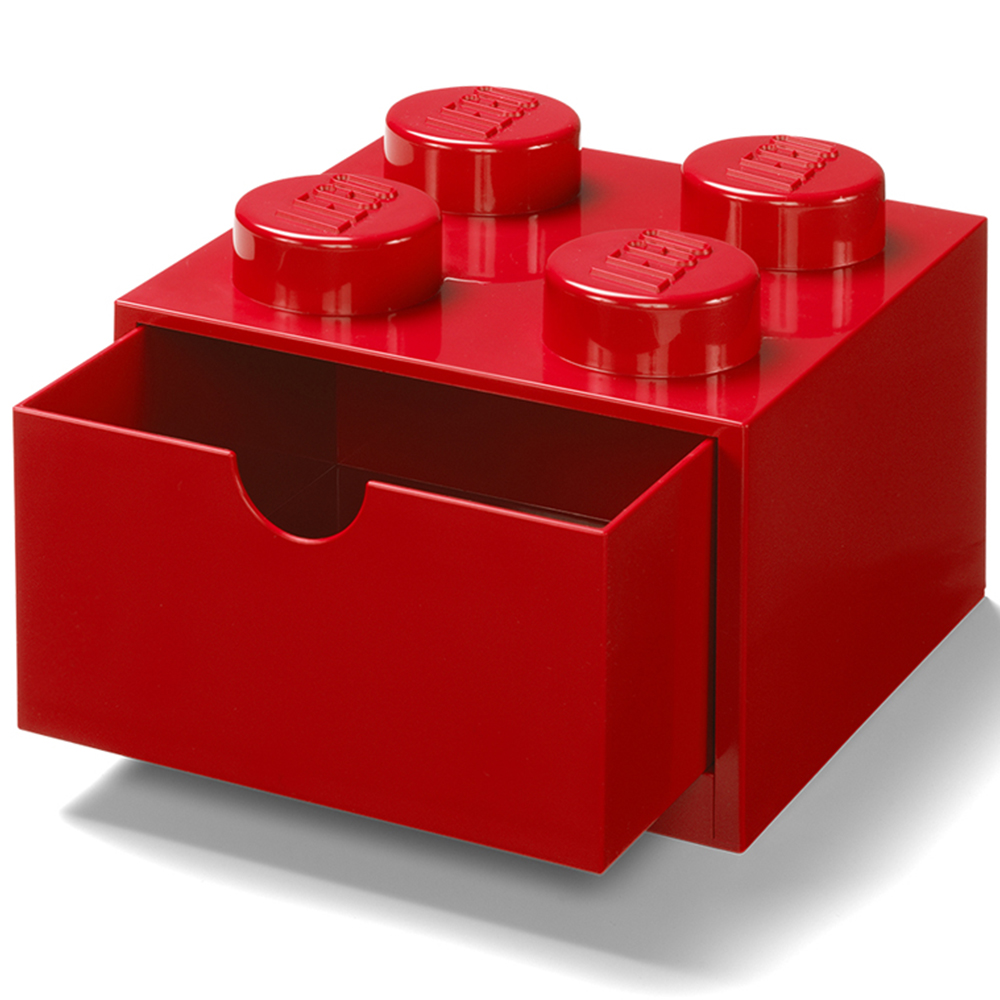 LEGO 4 Knobs Red Brick Drawer Image 3