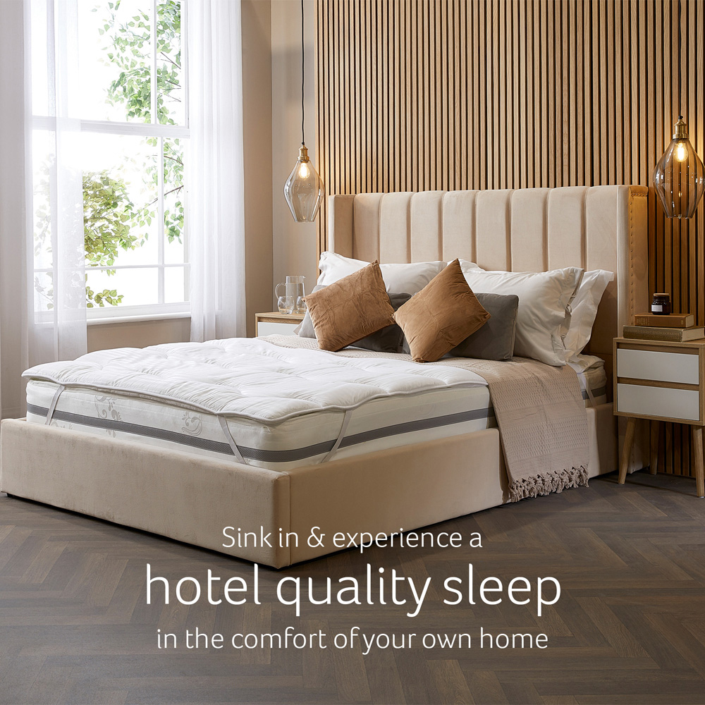 Snuggledown King Size Luxurious Hotel Mattress Topper Image 3