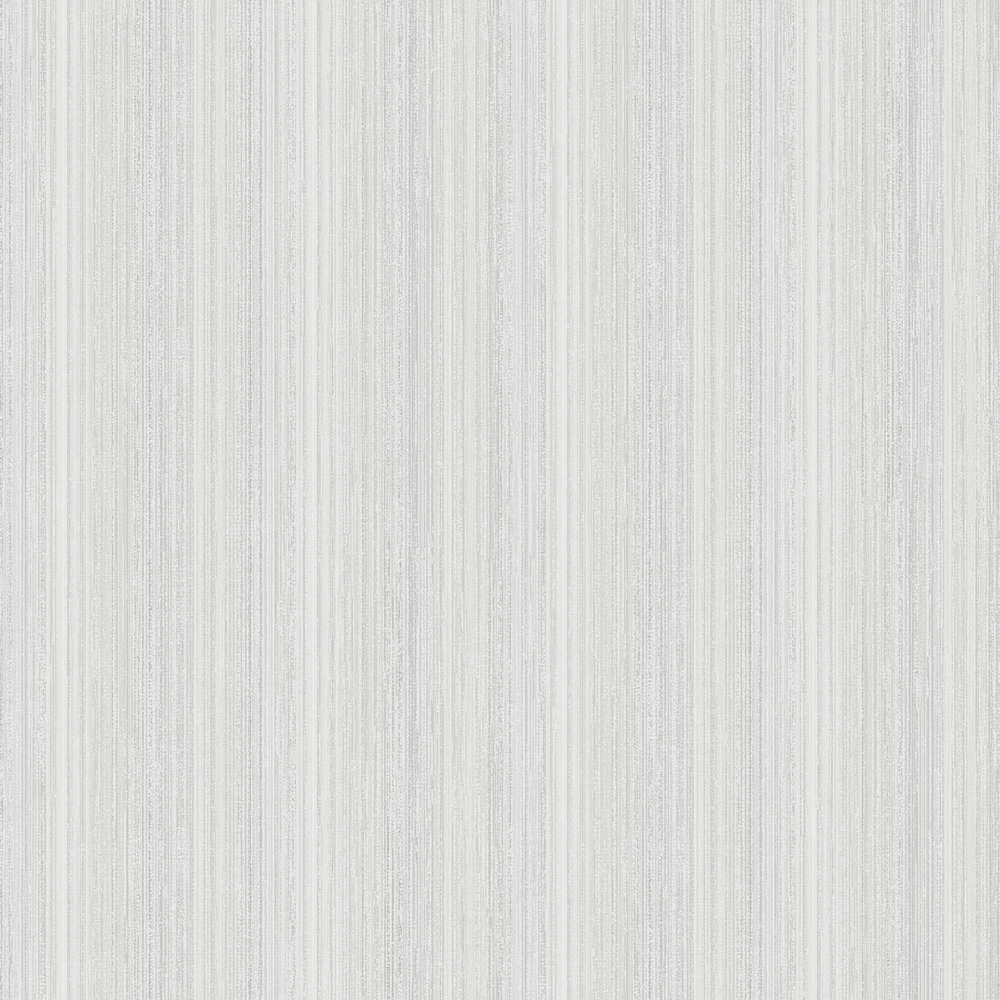 Galerie Nordic Elements Retro Stripe Silver and Grey Wallpaper Image 1