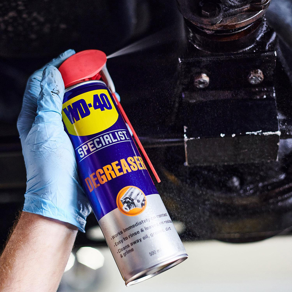 WD-40 Specialist Professional Strength Heavy Duty Degreaser Spray 500ml 3 Pack Image 7
