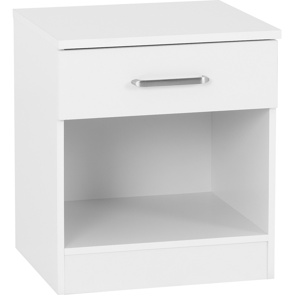 Seconique Dakota 3 Piece White Furniture Set Image 5