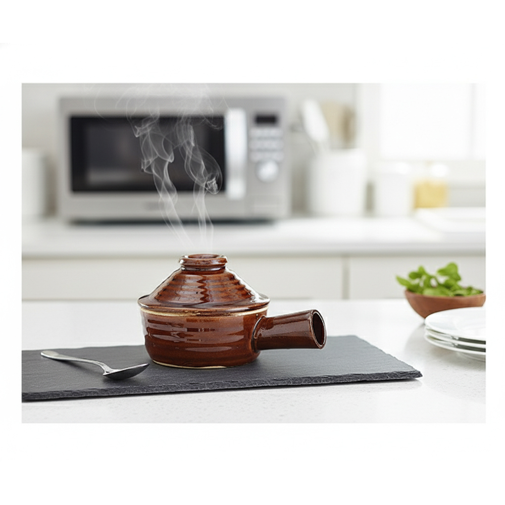 Avilo Stone-Infused Ceramic Microwave Cooker Image 4