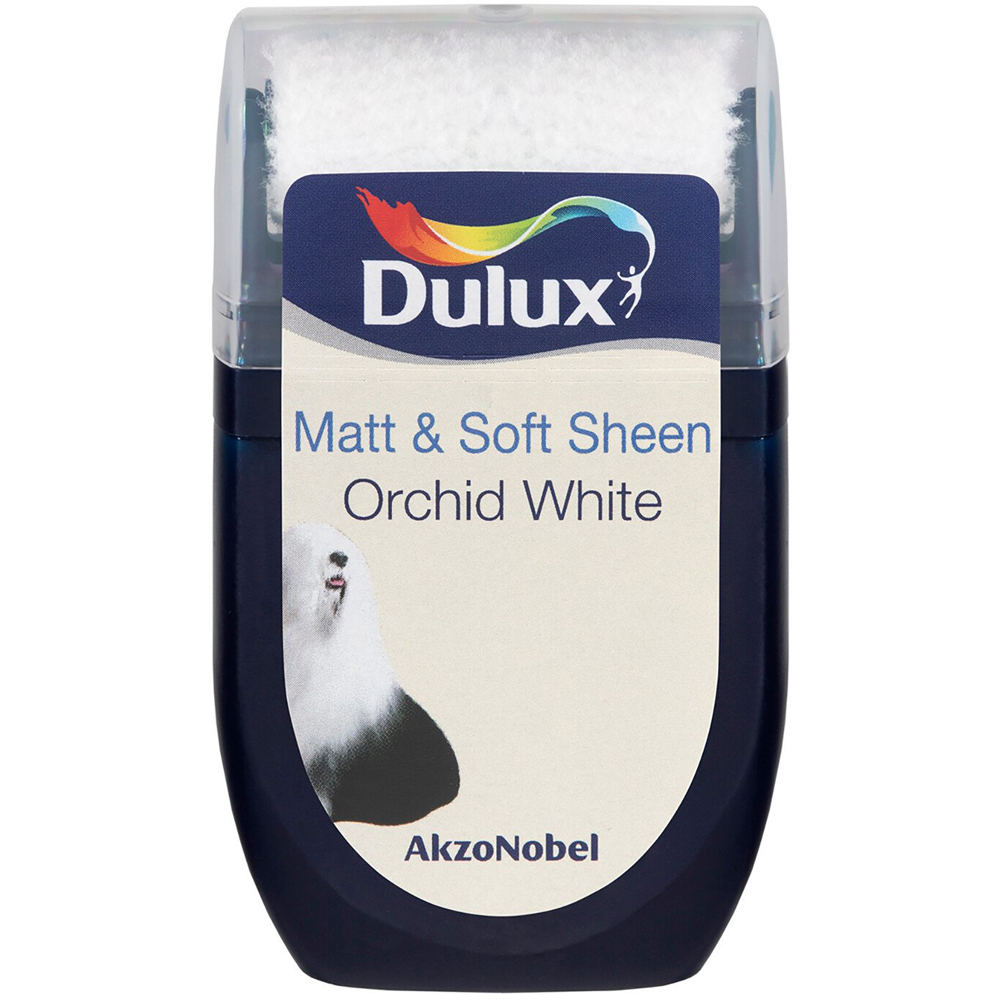 Dulux Vinyl Matt Tester - Orchid White Image