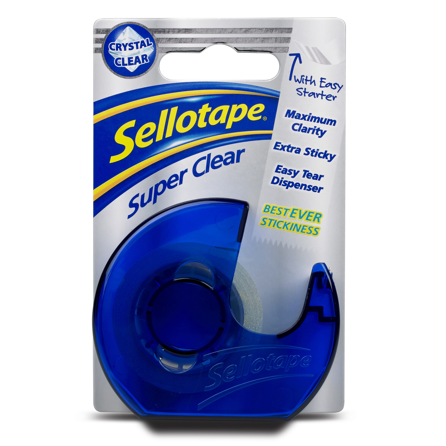Clear Sellotape with Dispenser - Clear Image