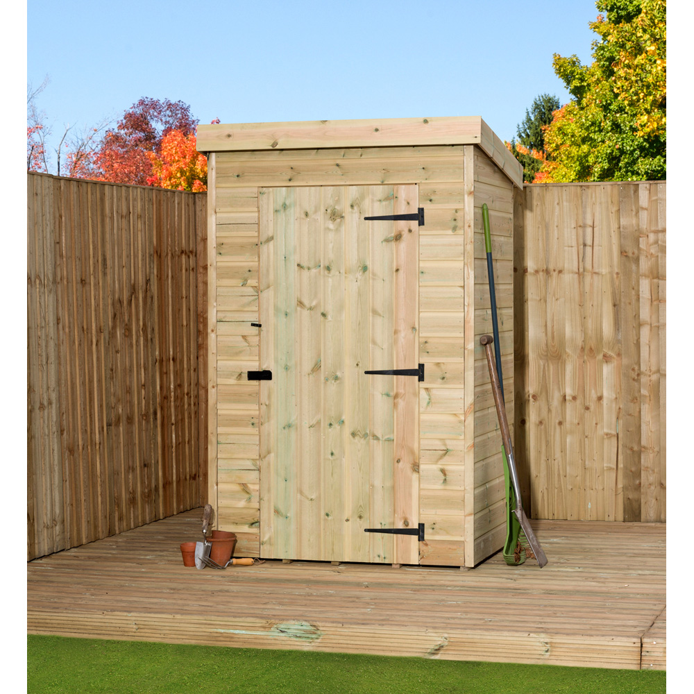 Empire Sheds 1000 4 x 3ft Tongue and Groove Pent Garden Shed Image 4