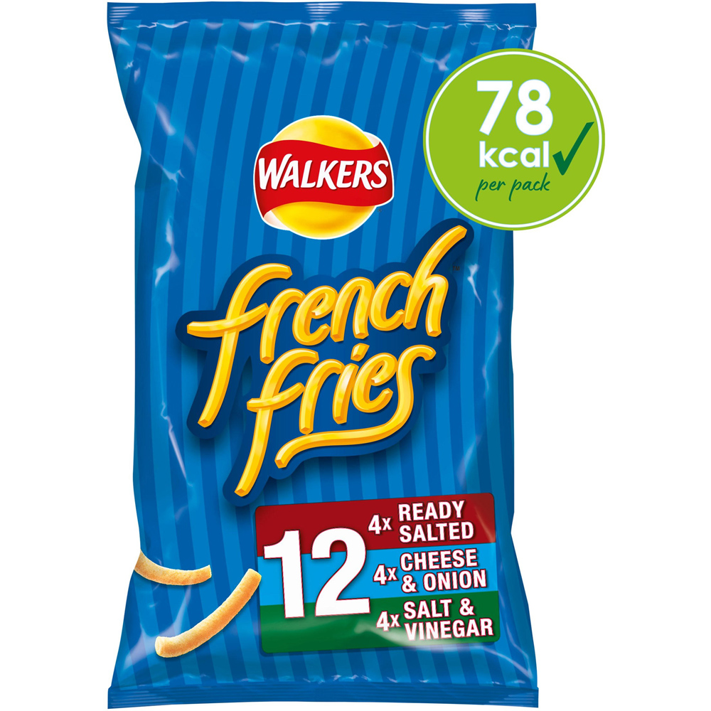 Walkers French Fries Variety Multipack Crisps 12 Pack Image