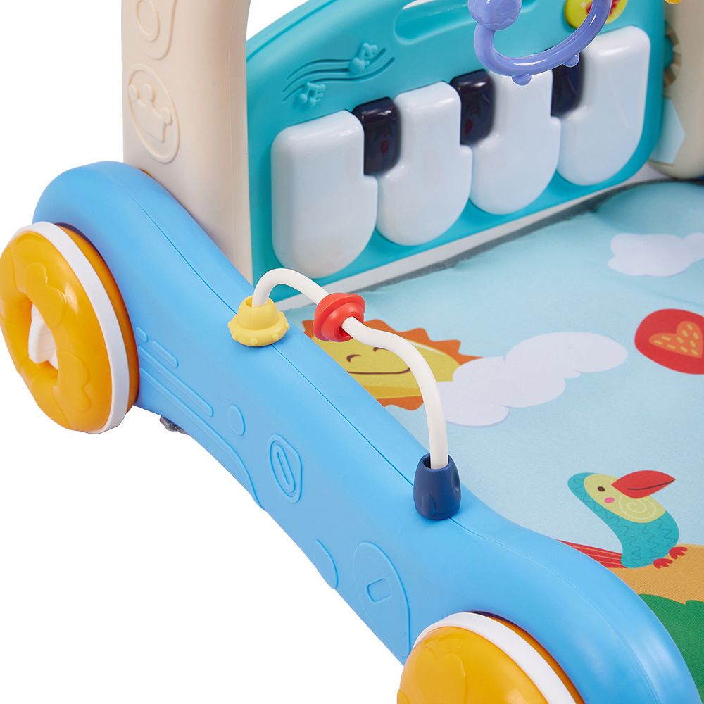 Living and Home 2 in 1 Baby Play Mat and Walker with Musical Keyboard Image 7