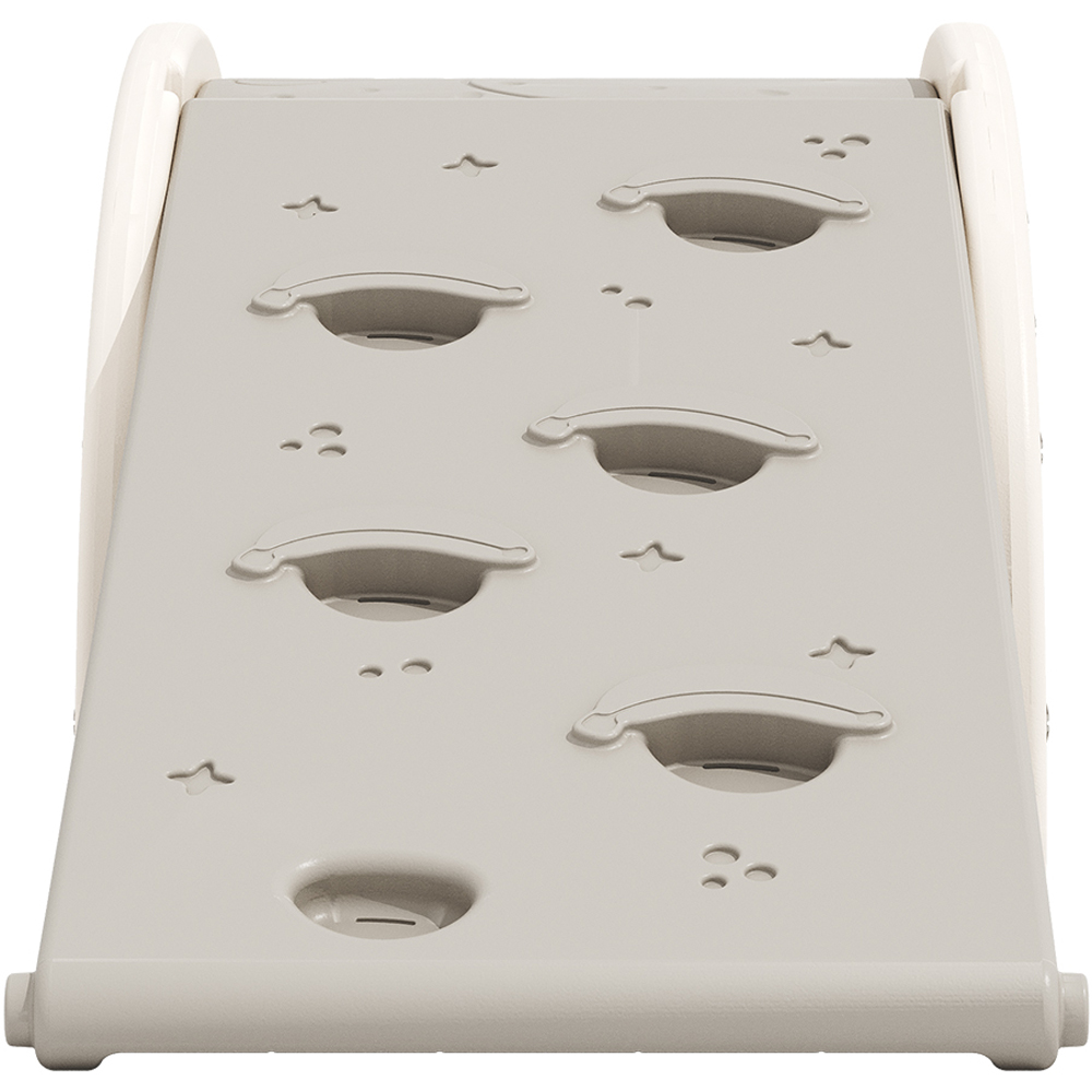 Living and Home Grey Climbing Frame Set with 3 Dual Sided Slides Image 6
