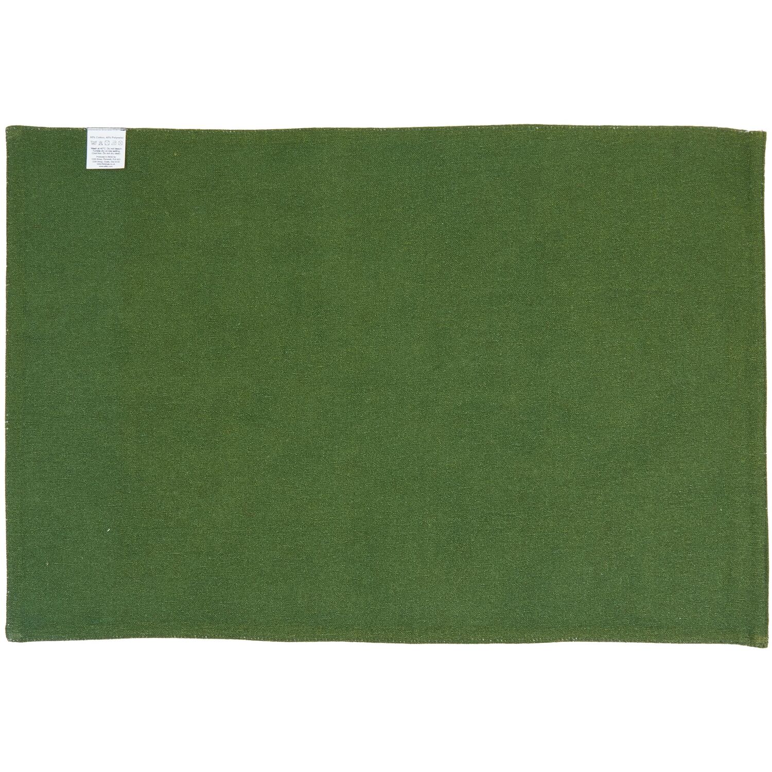 Set of 2 Holly Placemats and Coasters - Green Image 5