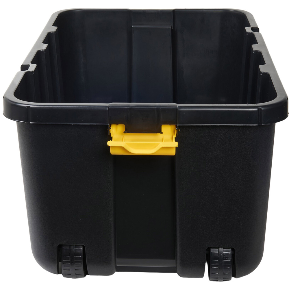 Flip and Store Box with Lid Black 140l Image 5