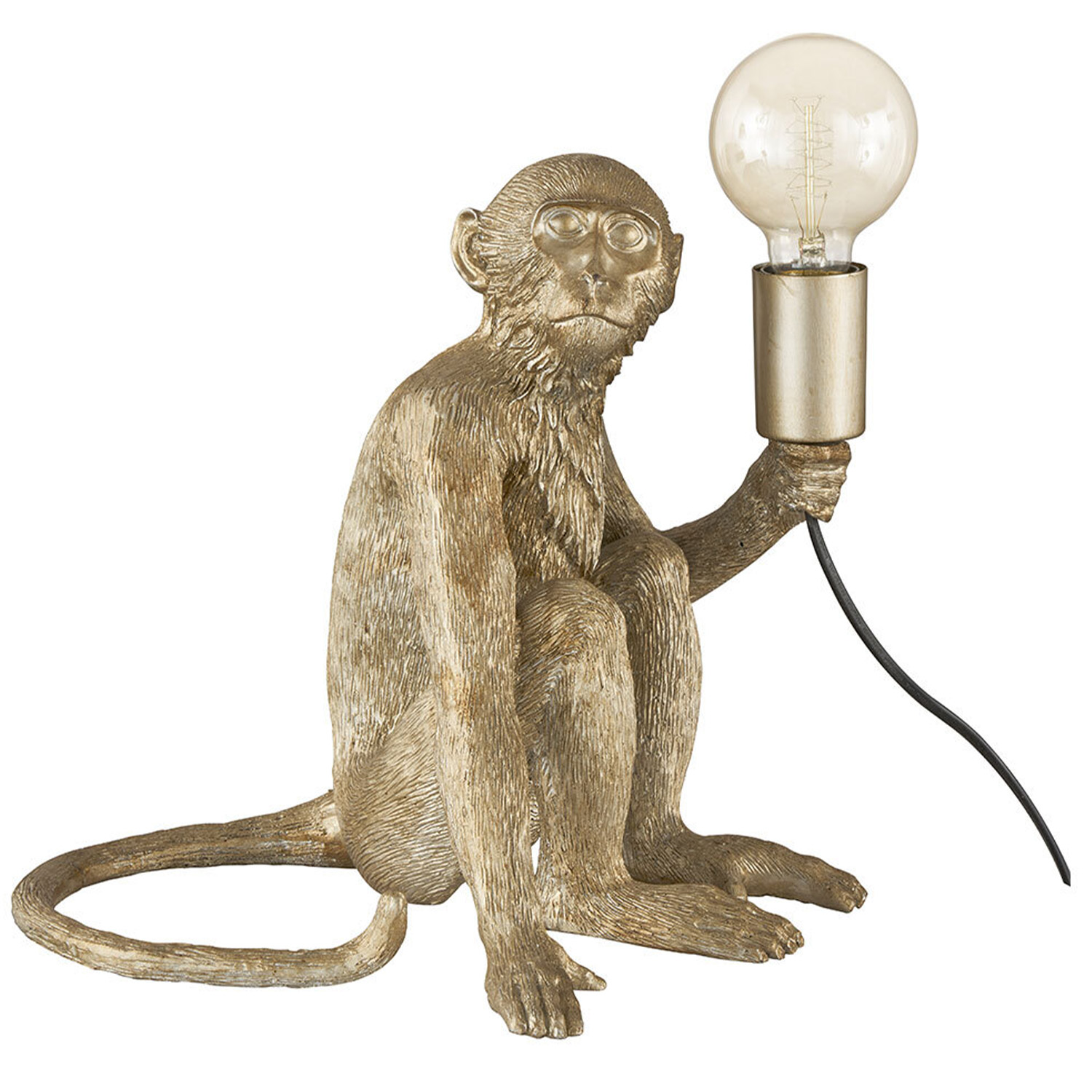 Gold Monkey Table Lamp Image 1