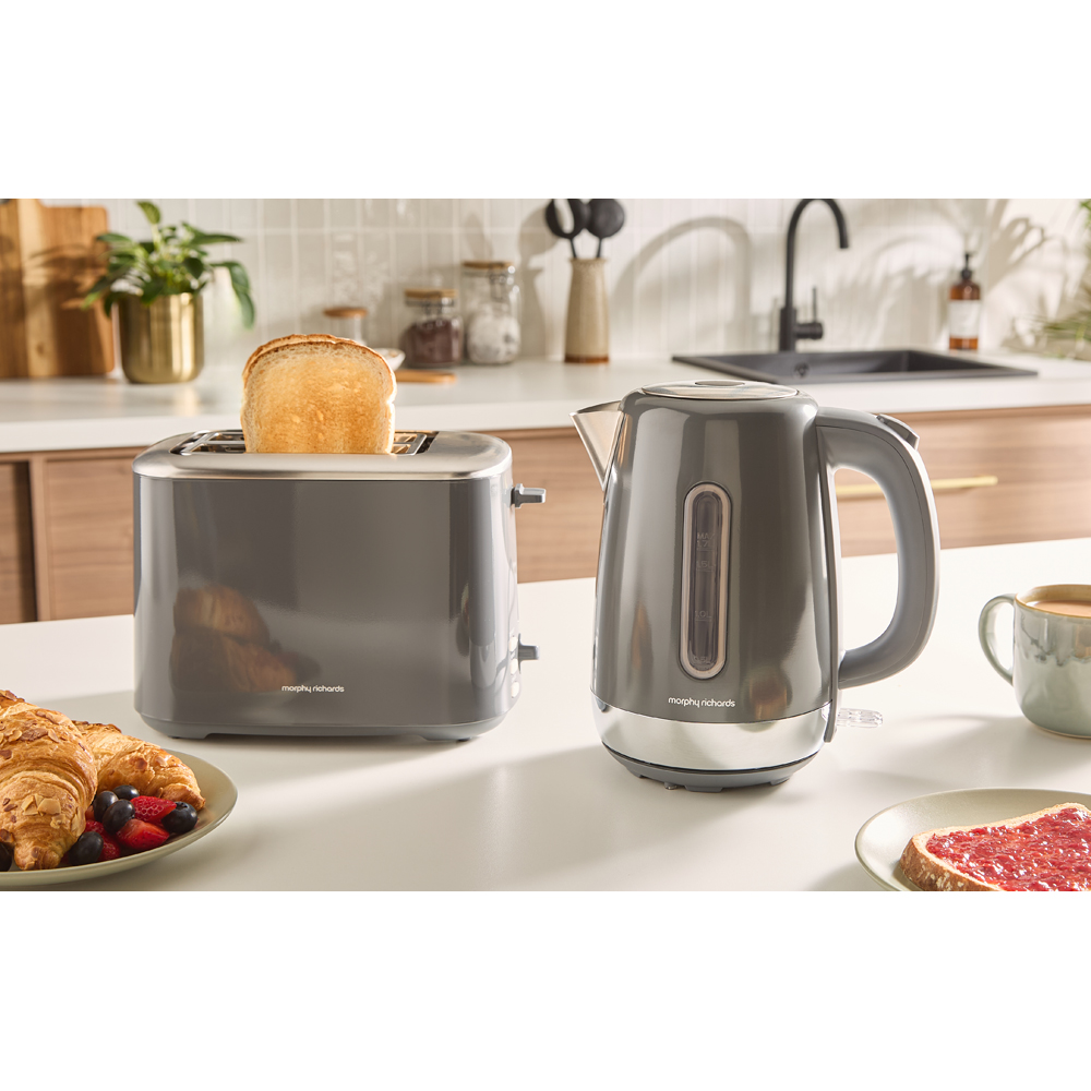 Morphy Richards Grey 2 Slice Equip Toaster Image 8