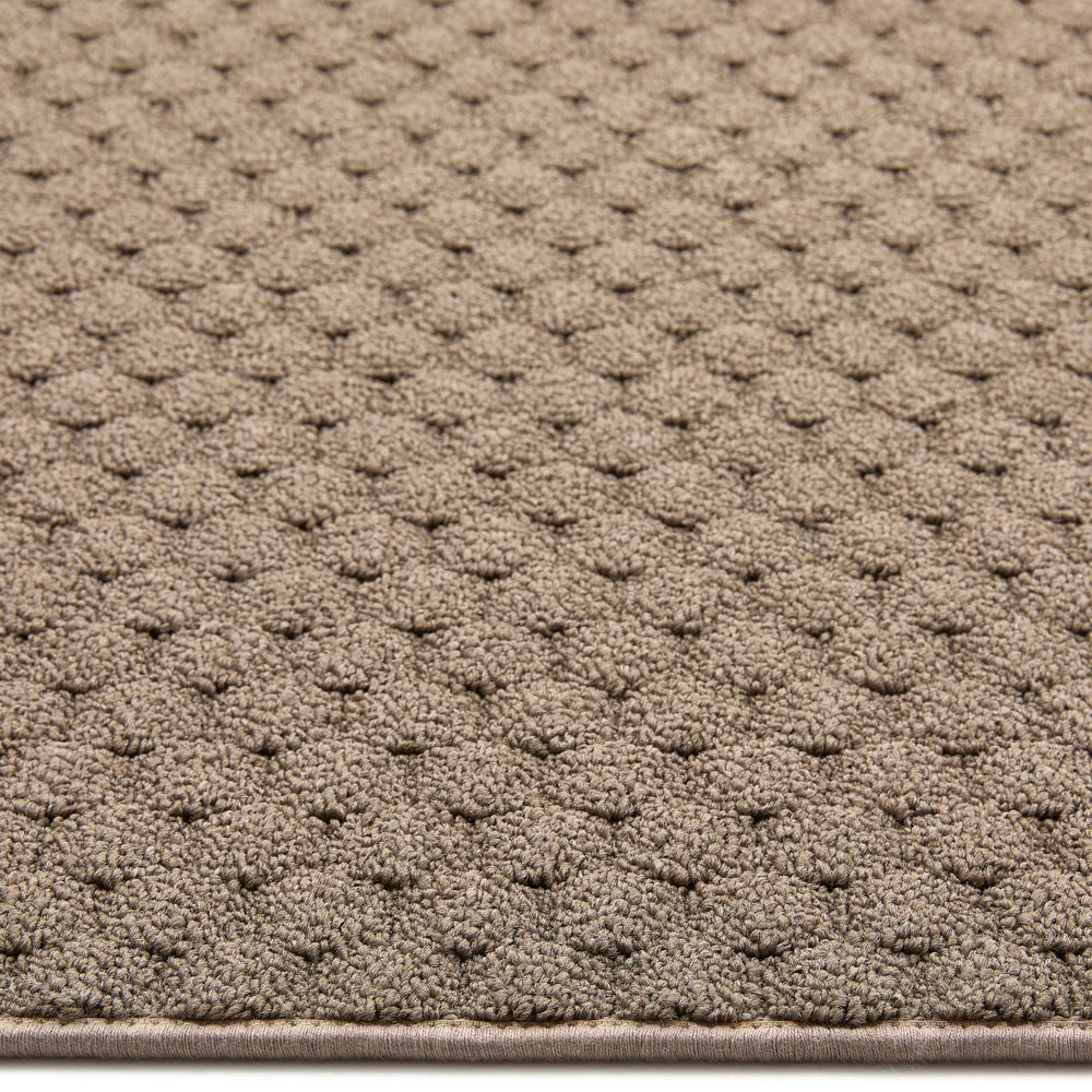 My Mat Mink Sculptured Honeycomb Washable Rug 200 x 290cm Image 4