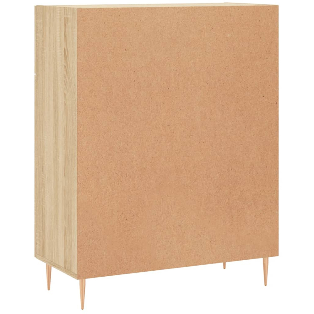 vidaXL 2 Door 2 Drawer Sonoma Oak Sideboard Image 8