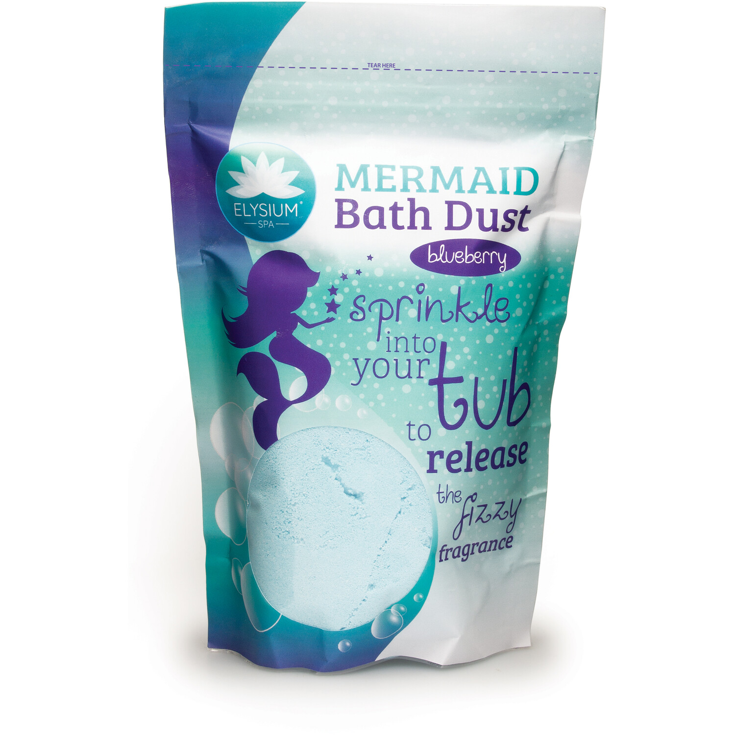 Elysium Spa Mermaid Blueberry Bath Salt 165g Image