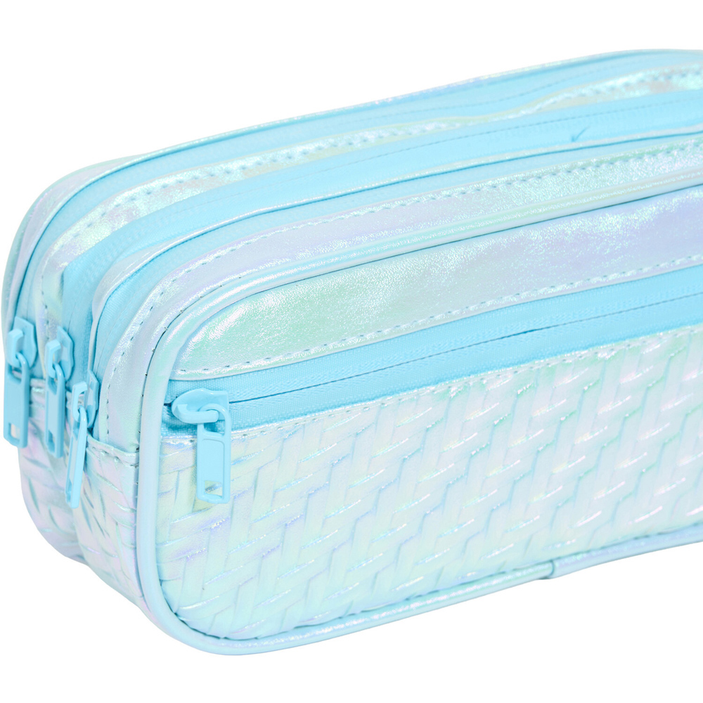 Holo 3 Compartment Pencil Case Image 9