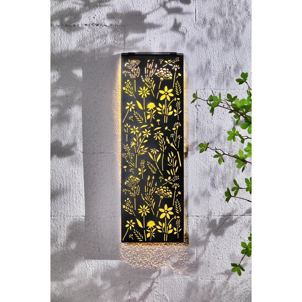 Avilo Smart Solar Silhouette Sconce Image 4