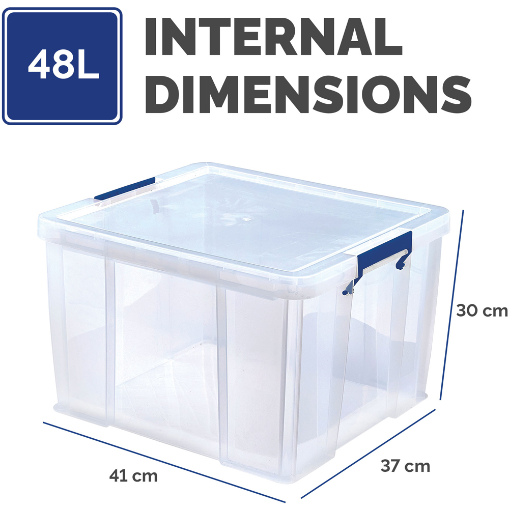 Fellowes Prostore 48L Storage Box with Lid Image 8