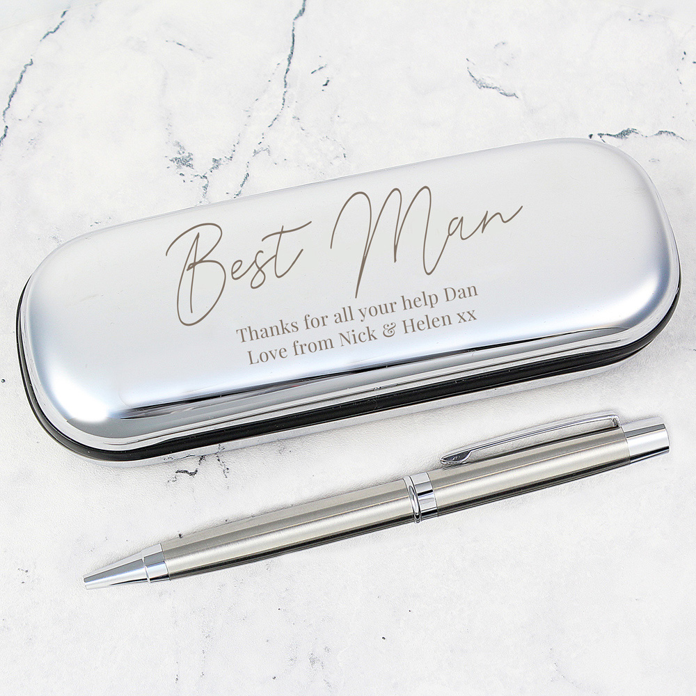 Personalised Memento Personalised Free Text Pen and Box Set Image 2