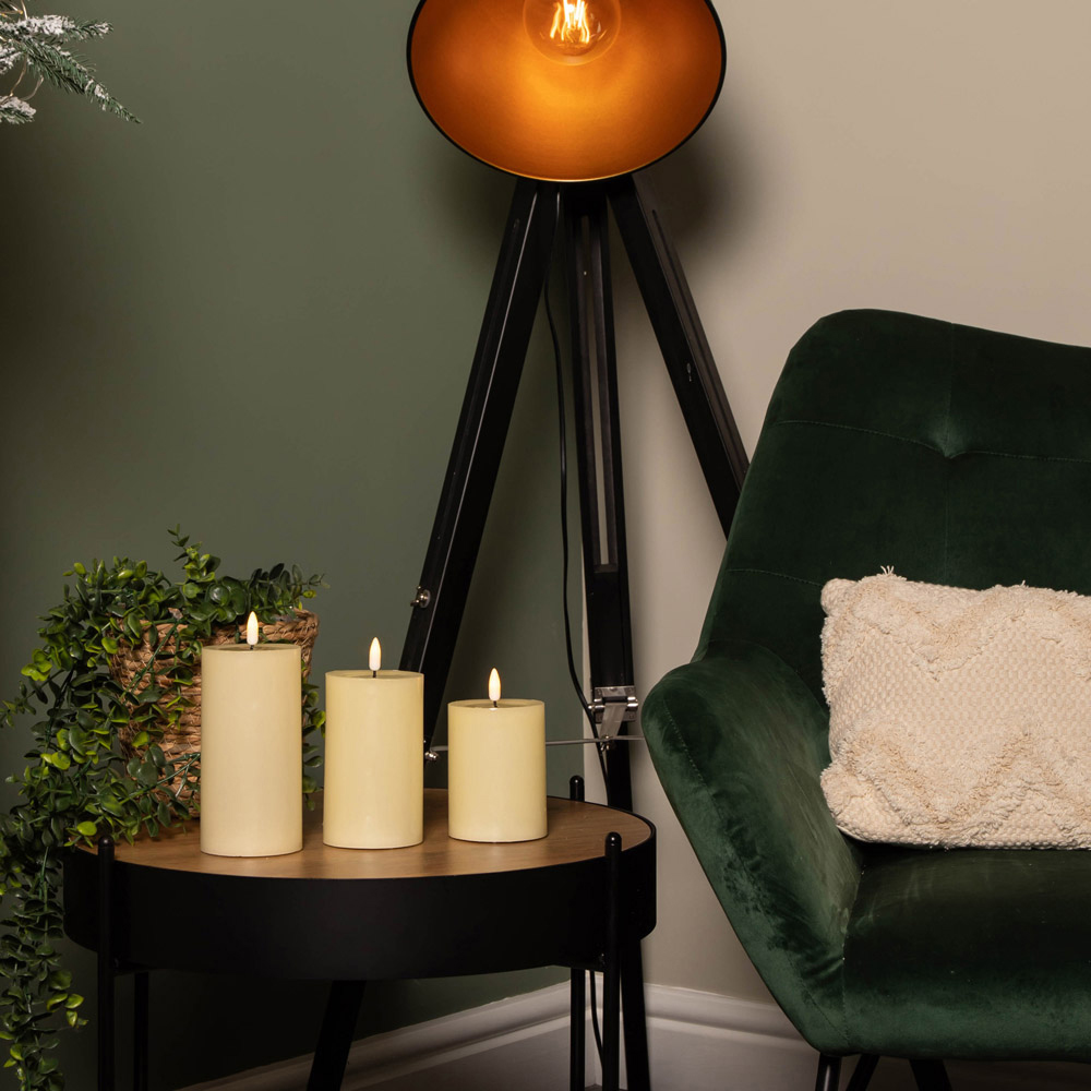 Samuel Alexander Warm White LED Wax Melt Candle with Timer Function 3 Pack Image 7