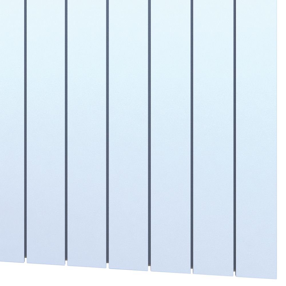 Towelrads Hanworth Plus 3648 BTU Horizontal White Aluminium Designer Radiator 700 x 640mm 1069W Image 3